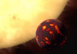 Illustration de 55 Cancri e. Crédit : ESA/HUBBLE