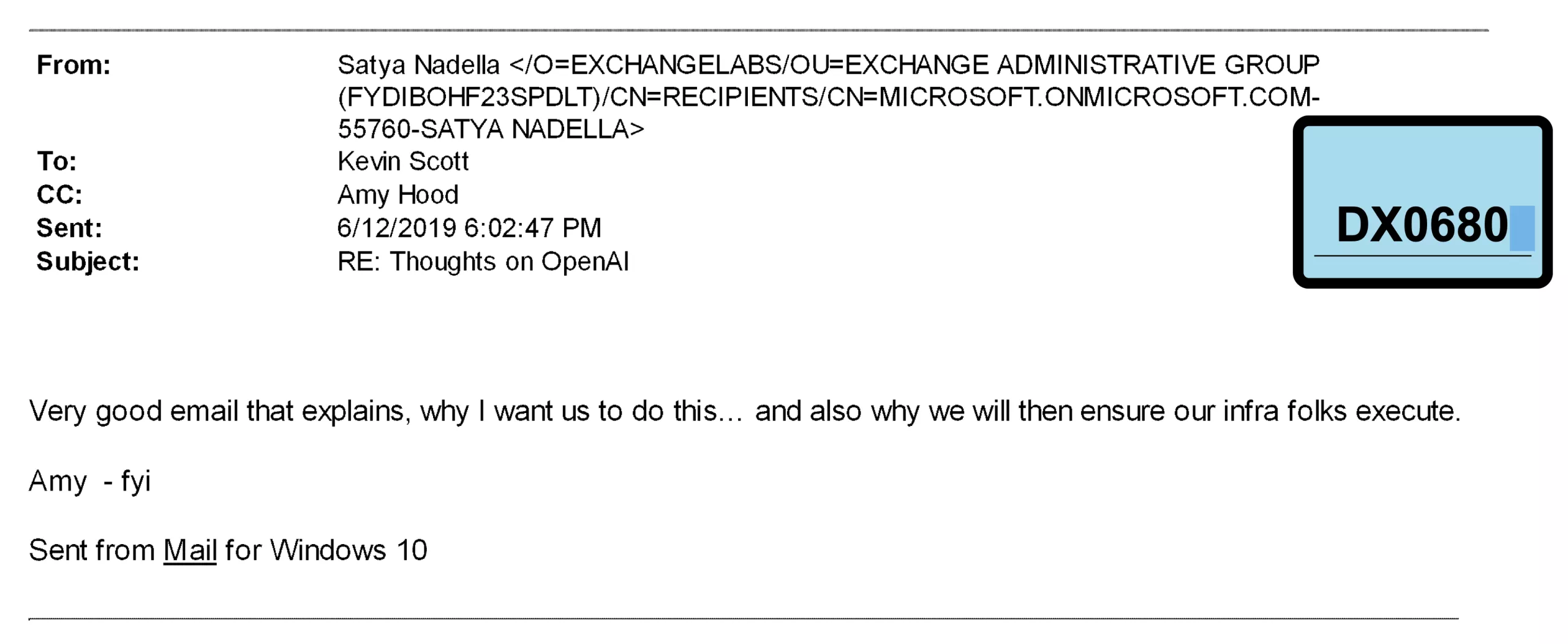 Des e-mails non scellés montrent que le partenariat multimilliardaire de Microsoft avec OpenAI est né de la panique 2 Des e mails non scelles montrent que le partenariat multimilliardaire de
