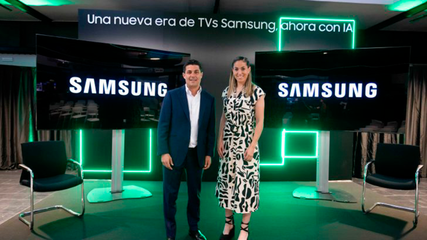 Entretien avec Nacho Monge sur les nouveaux téléviseurs Samsung: "L'utilisateur des téléviseurs plus grands" 3 Los encargados de la presentación de la nueva era de TVs Samsung