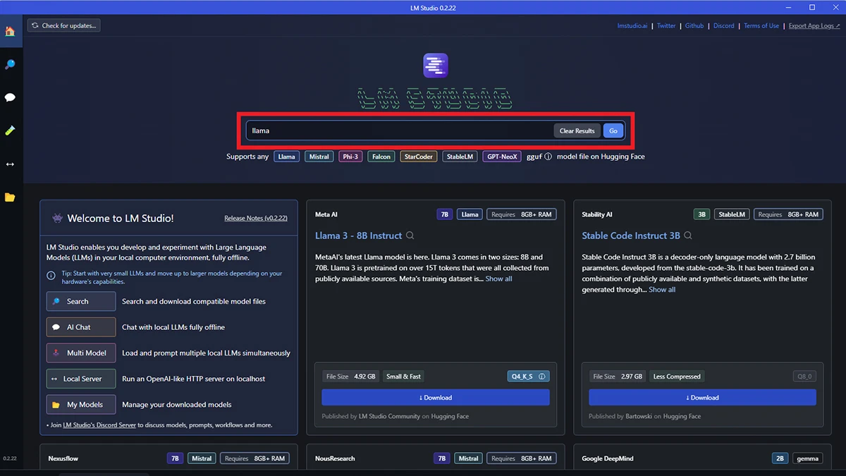 Exécutez les modèles LLM similaires à ChatGPT hors ligne sur votre PC 2 Installer LLE sur PC