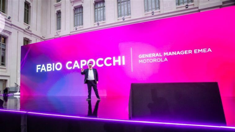 Fabio Capocchi (Motorola) : "Nous voulons que le logiciel soit le plus propre possible" 1 Fabio Capocchi (Motorola): "Queremos que el software sea lo más limpio posible"