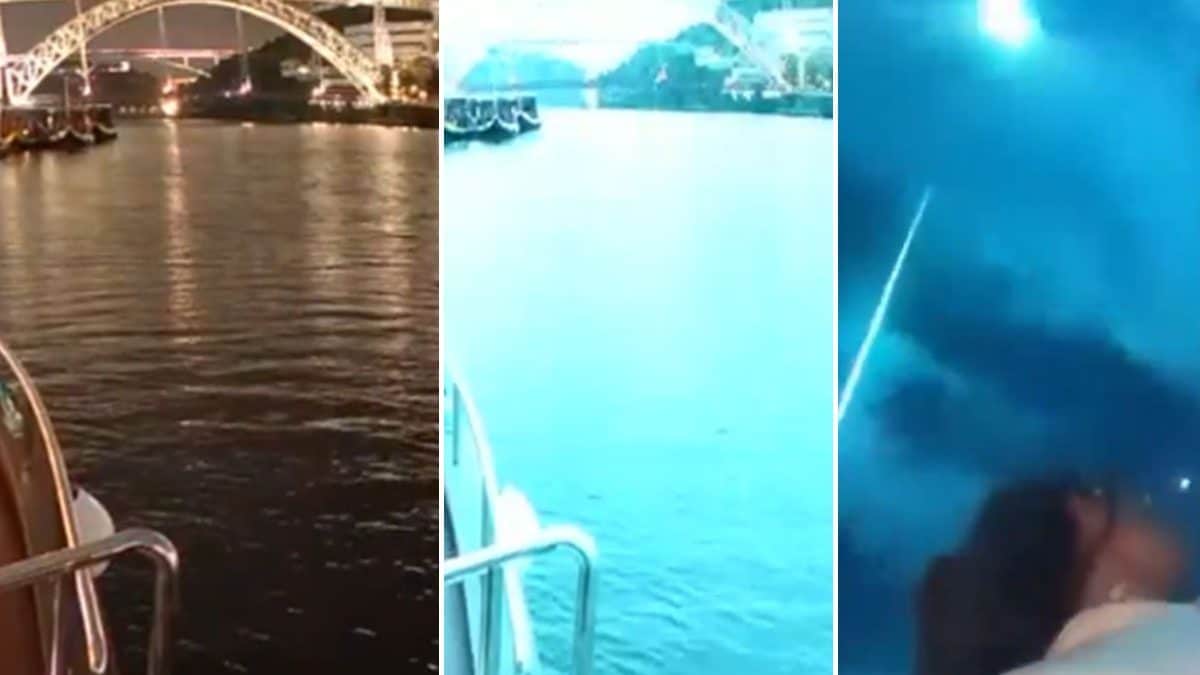 Grosse météore enflammée déchire le ciel du Portugal: les impressionnantes images 2 La grosse météore qui a traversé le Portugal : à Porto, elle a illuminé la ville de jour. Observée également dans de nombreuses autres localités du nord du pays et en Espagne