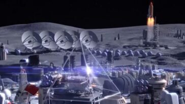 La Chine dévoile une vidéo montrant à quoi ressemblera sa base sur la Lune. Il y a un détail étrange 20 China divulga vídeo onde mostra como será a sua base na Lua. E tem um pormenor estranho