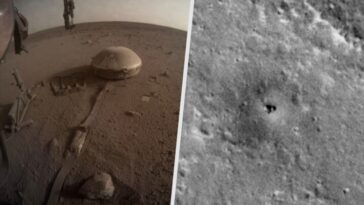 La NASA a envoyé son vaisseau spatial pour observer un robot mort sur Mars 11 NASA enviou a sua nave espacial para observar um robô morto em Marte