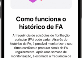 Un iPhone affichant l’écran de configuration Comment fonctionne FA History