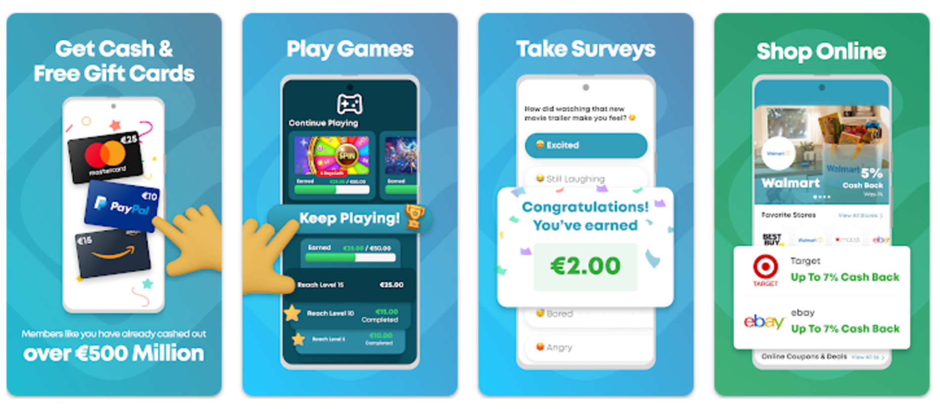 Les 10 meilleures applications pour gagner de l'argent en regardant des vidéos 3 Images de l'application Swagbucks