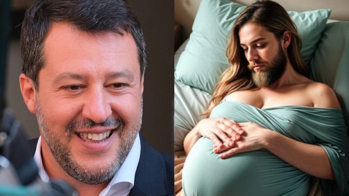 L'homme enceinte et la famille heureuse: comment Matteo Salvini utilise l'IA pour sa campagne électorale (sans le déclarer) 2 Image