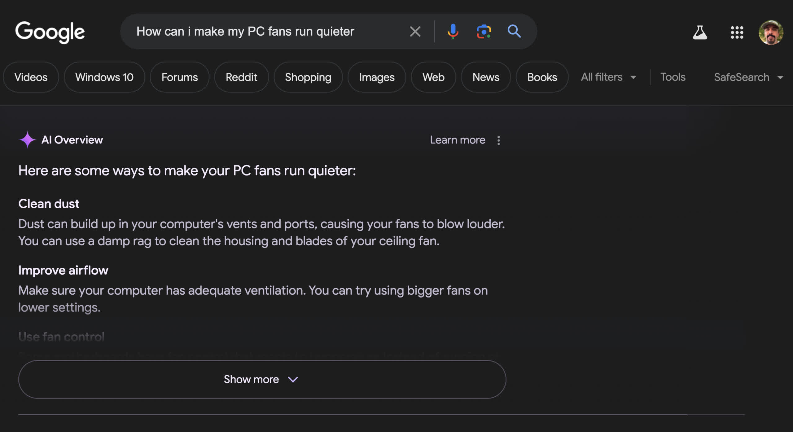 Six façons d'éliminer ce qui est inutile "Aperçus de l'IA" dans les résultats de recherche Google 2 Six facons deliminer ce qui est inutile quotApercus de lIAquot