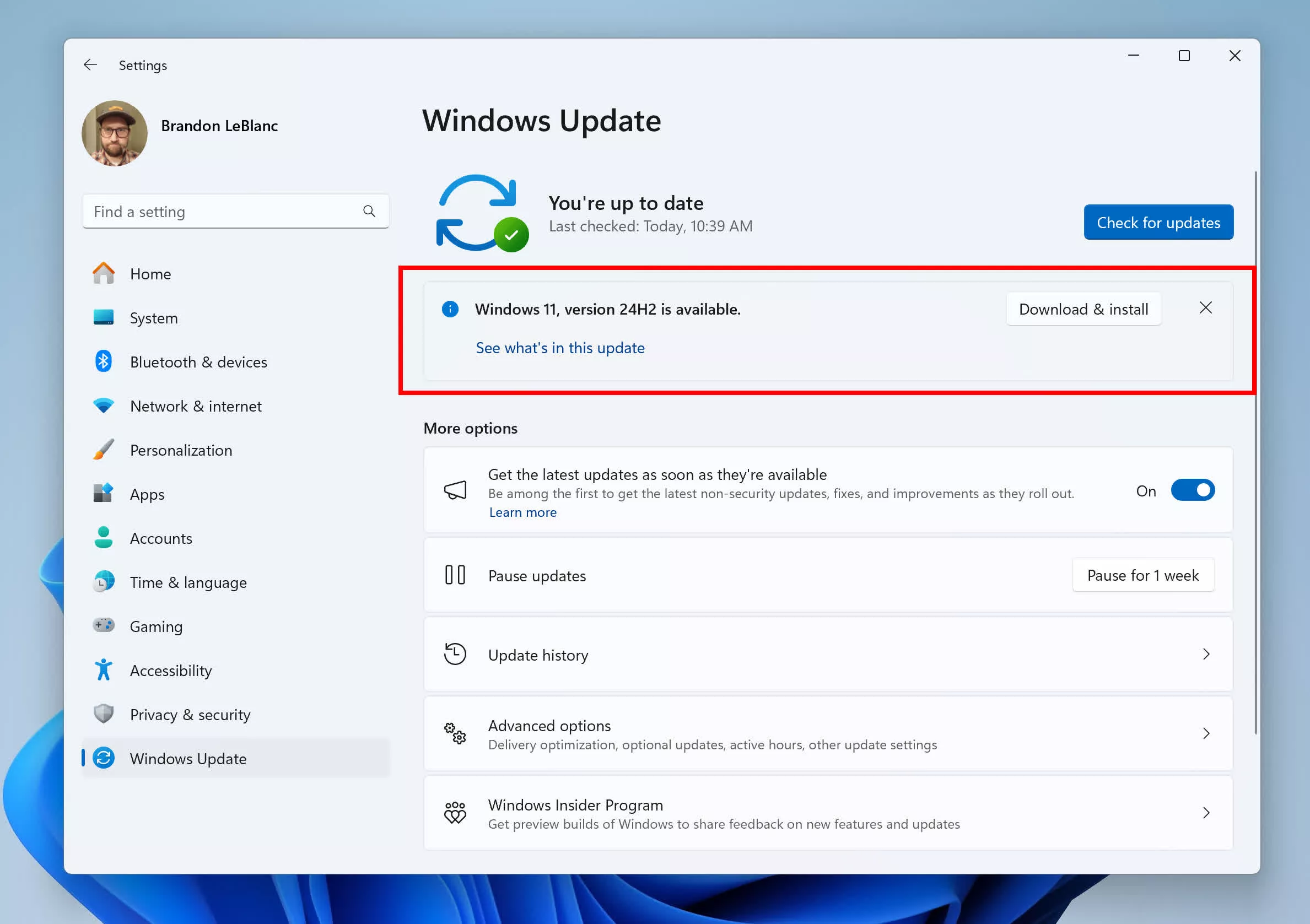 Windows 11 24H2 entre dans en Release Preview, ajoutant des arrière-plans HDR, Sudo, 7z et plus 2 Windows 11 24H2 entre dans le canal Release Preview ajoutant