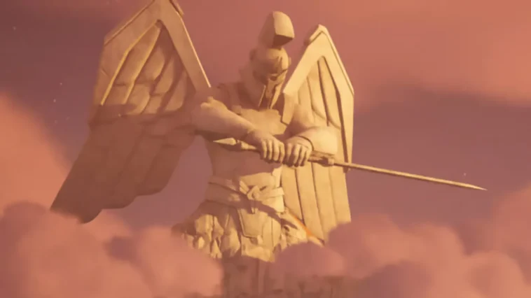 Une énorme tempête de sable engloutira l'île de Fortnite dans le cadre de la nouvelle saison 1 Tempete Sable Mont Olympe Fortnite Chapitre 3