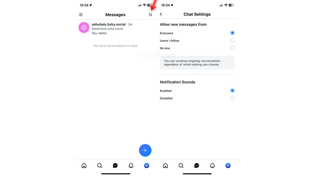 Comment envoyer un message direct sur Bluesky