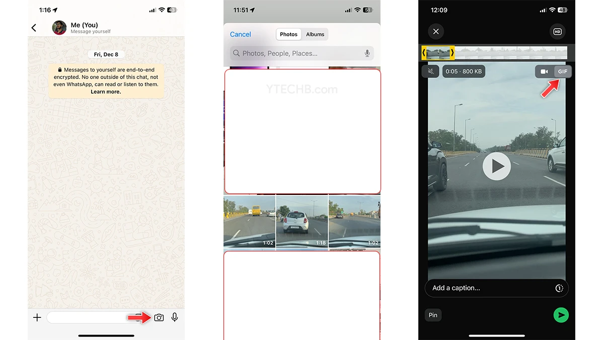 Comment convertir des vidéos en GIF sur iPhone 4 Comment convertir des vidéos en GIF sur iPhone