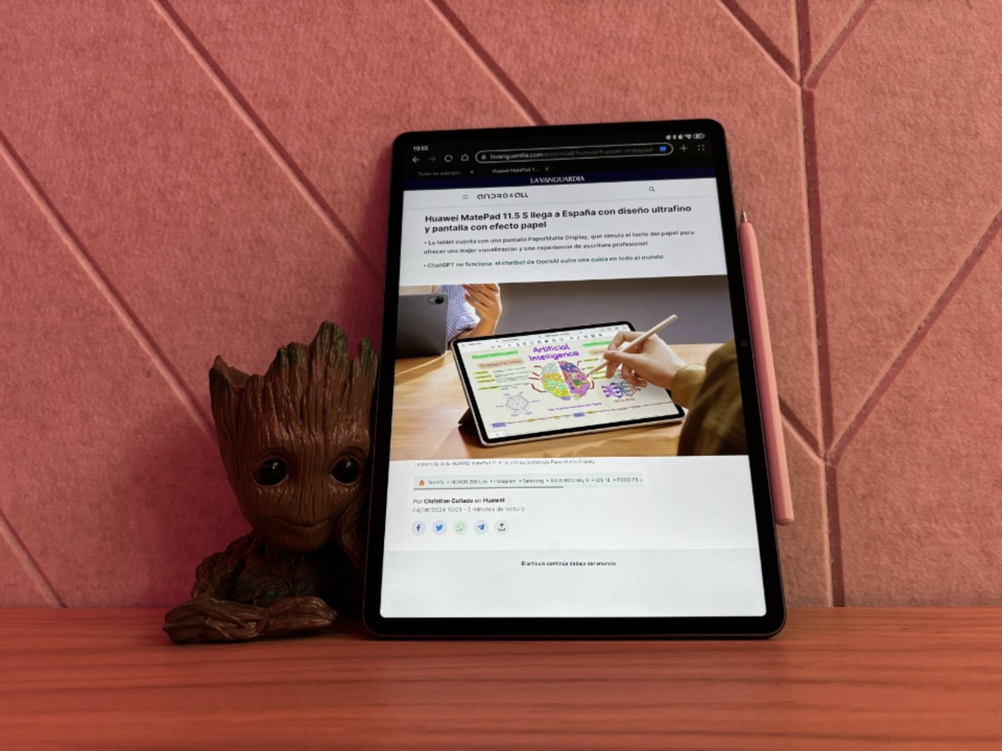 HUAWEI Matepad 11,5 S, premières impressions: une tablette premium qui porte votre productivité au niveau supérieur 4 HUAWEI Matepad 11,5 S, premières impressions: une tablette premium qui améliore votre productivité