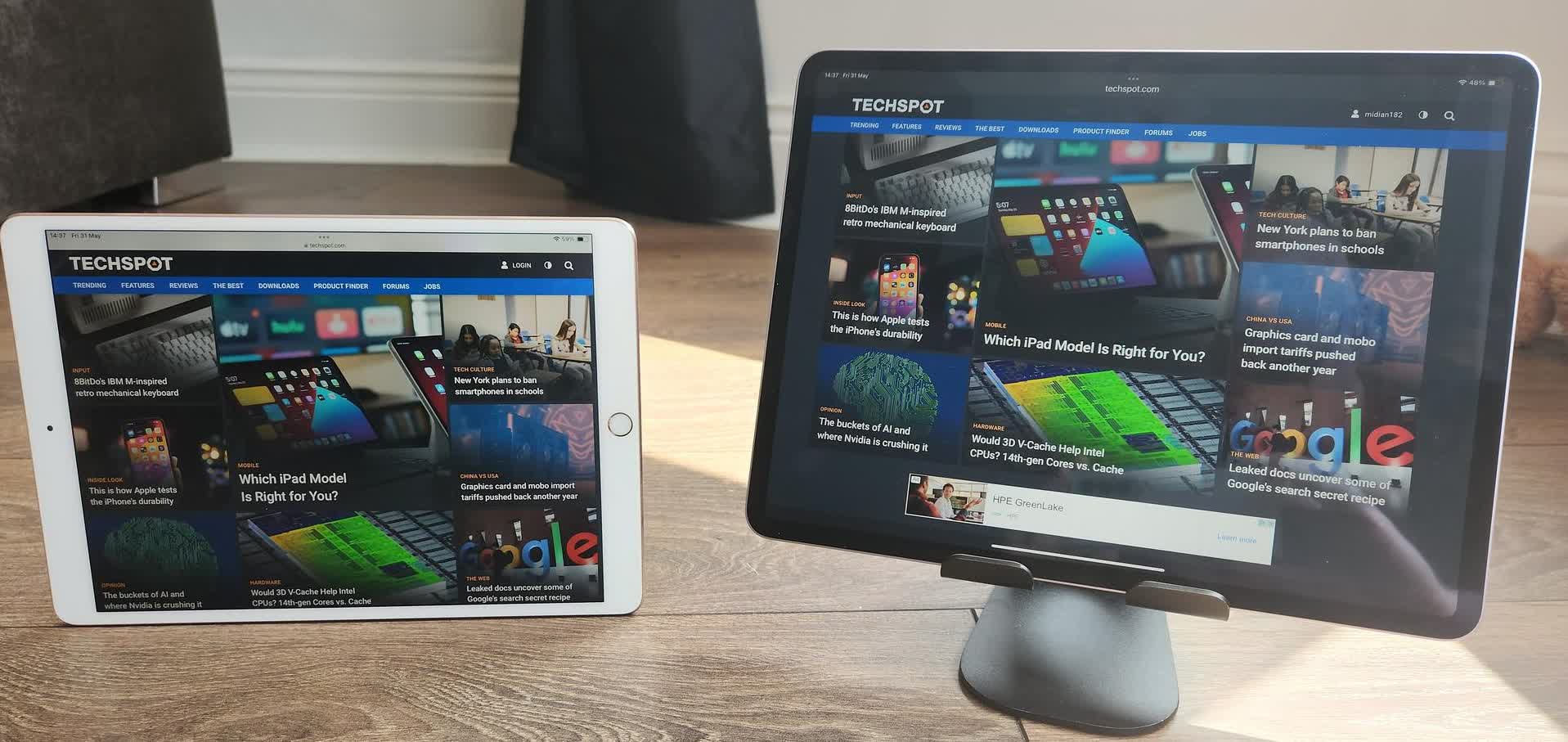 Comparatif iPad Air 2024 contre iPad Pro 4 1718017732 85 Mise a niveau vers un nouvel iPad iPad Air 2024