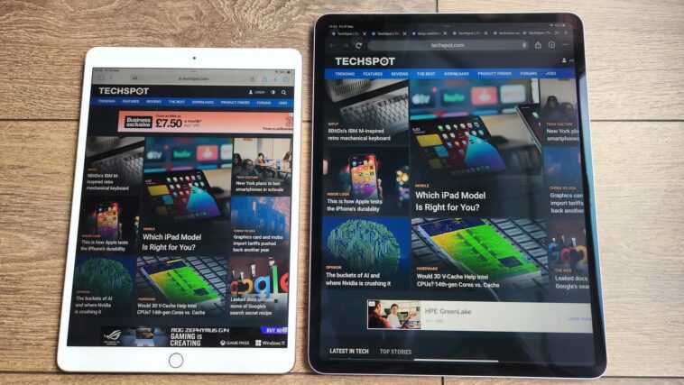 Comparatif iPad Air 2024 contre iPad Pro 1 Mise à niveau vers un nouvel iPad : iPad Air 2024 contre mon ancien iPad Pro
