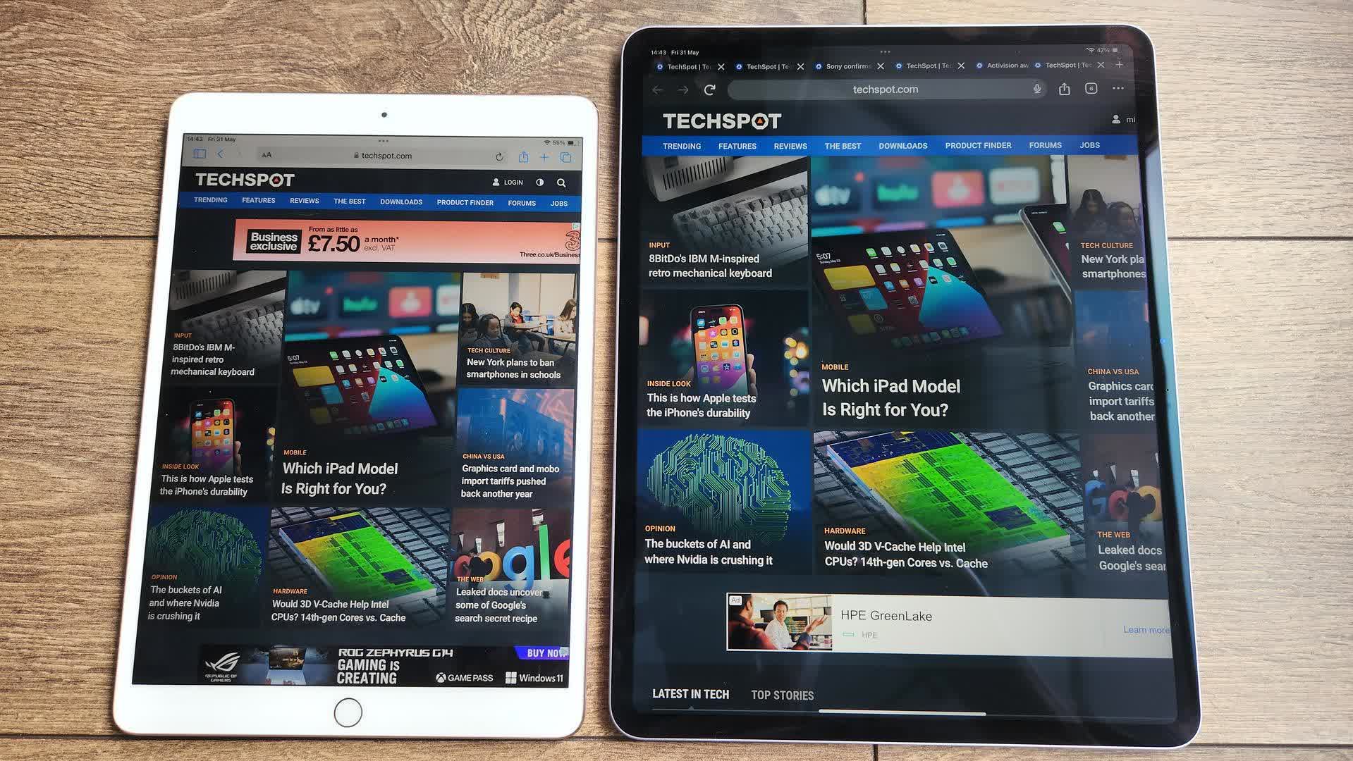 Comparatif iPad Air 2024 contre iPad Pro 8 1718017735 149 Mise a niveau vers un nouvel iPad iPad Air 2024
