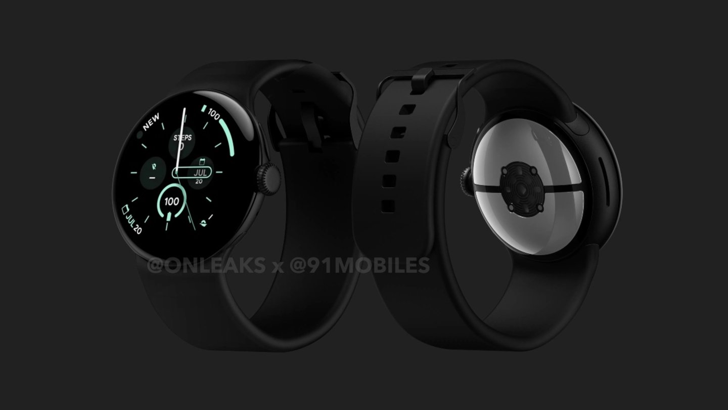 pixel watch 3 trasera
