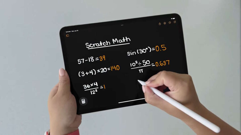 Le nouveau iPadOS 18 apporte une nouveauté que les personnes demandaient depuis des années ! Découvrez ce que Apple a créé 4 iPadOS 18 Apple calculadora
