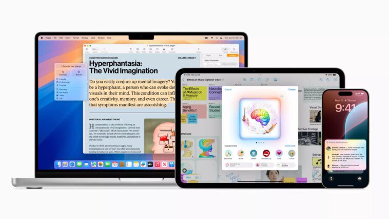 "Apple Intelligence" apporte des fonctionnalités d'IA longuement discutées aux appareils Apple 1 Apple Intelligence brings long-discussed AI features to Apple devices