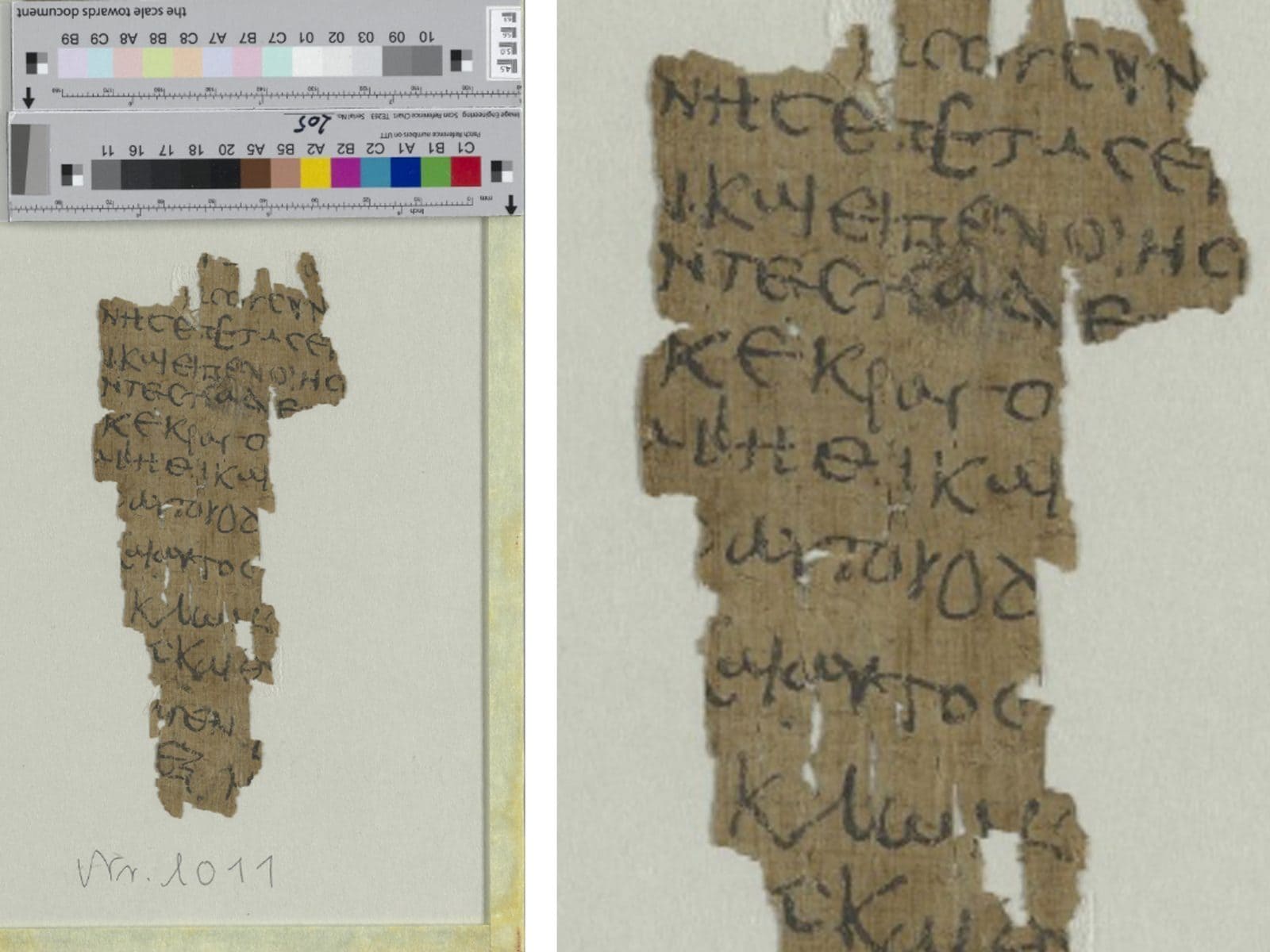 Découvert un ancien papyrus qui décrit un miracle de Jésus enfant 3 Crédit: Bibliothèque d'État et universitaire de Hambourg