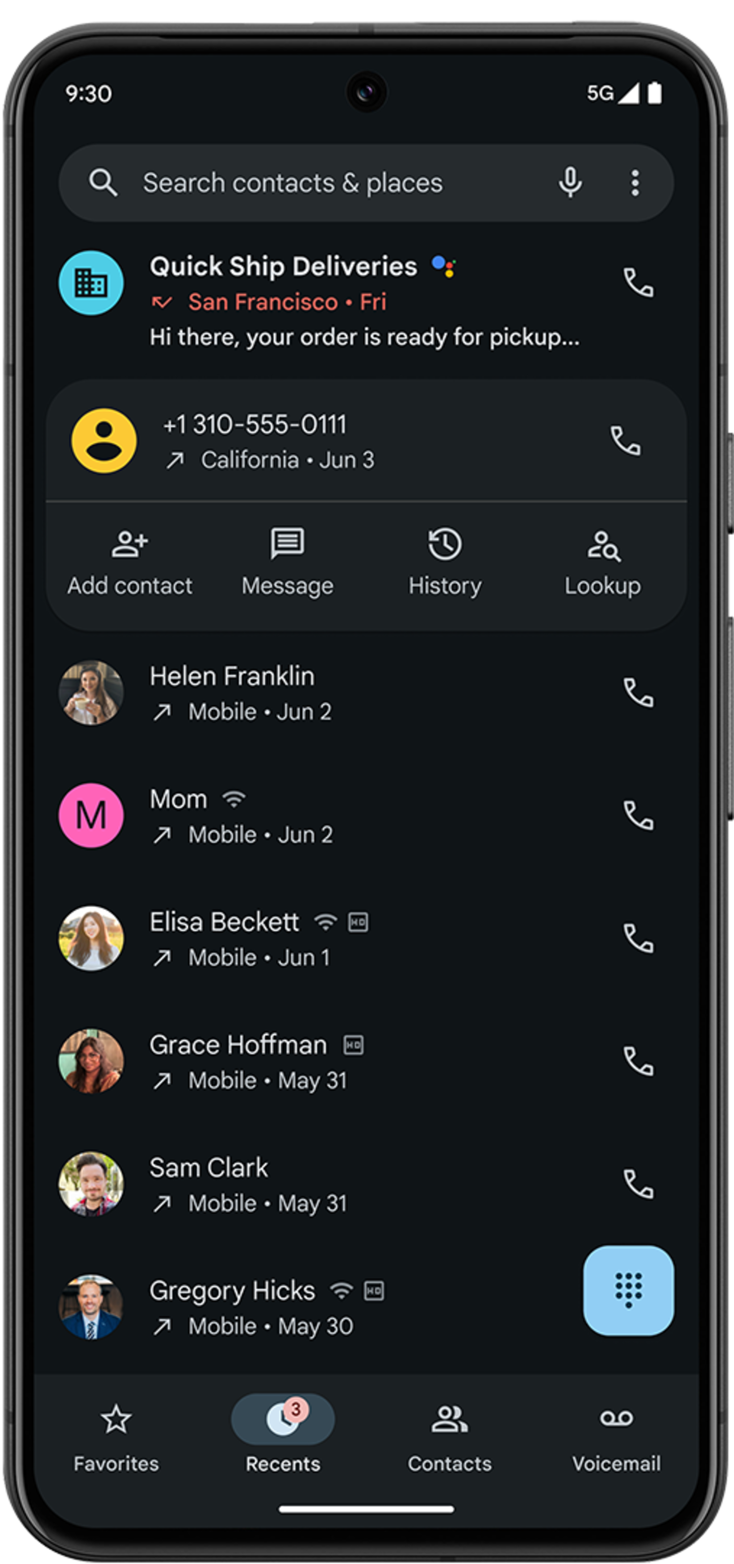 La mise à jour Android de juin 2024 est maintenant disponible: toutes les nouveautés 5 Recherche de numéros de téléphone sur Pixel