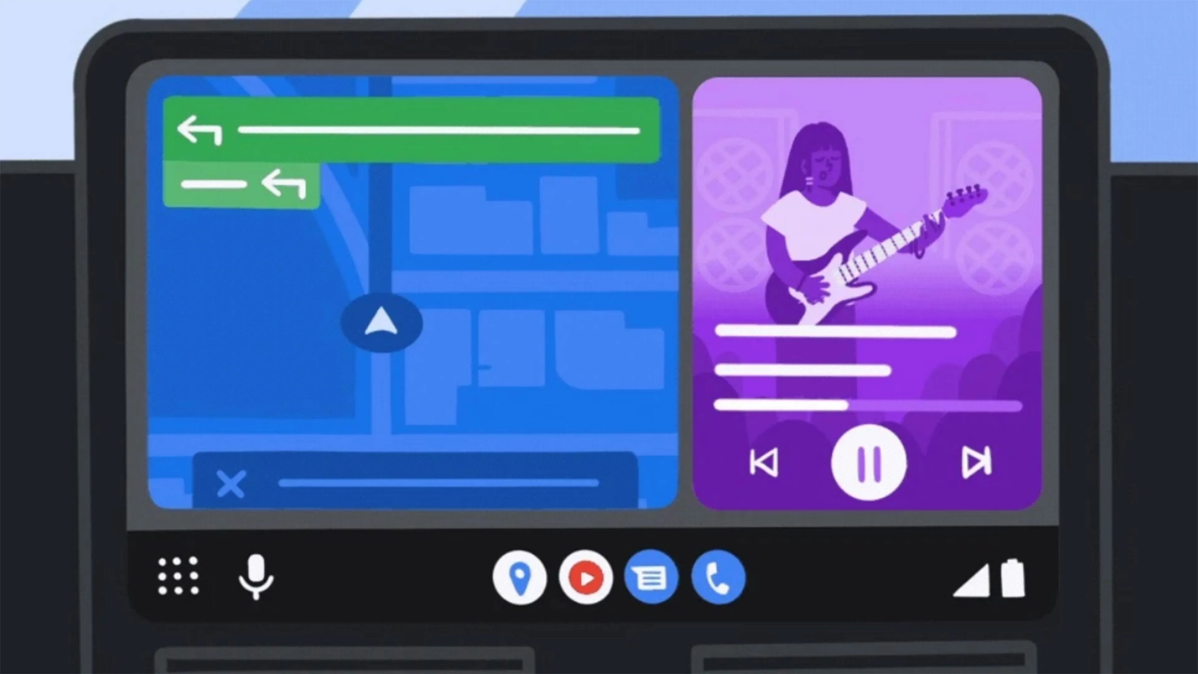 Réglage du design de l'écran pour Android Auto