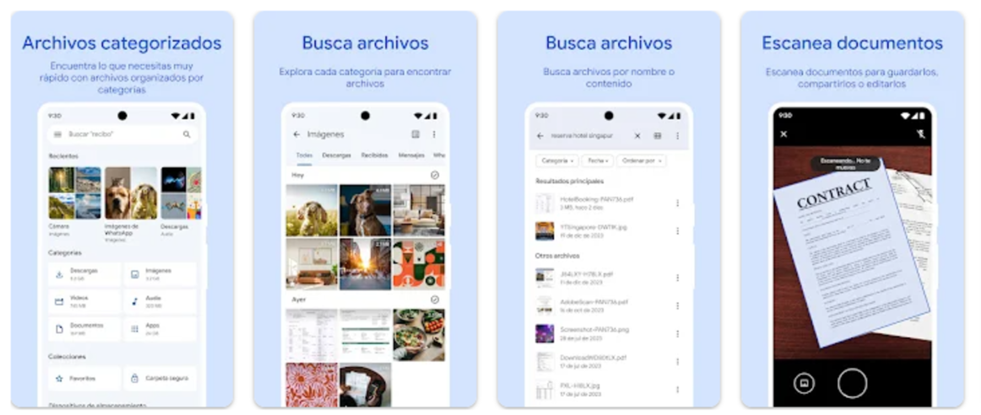 Comment créer un dossier secret sur un téléphone Android étape par étape 3 Application Google Files