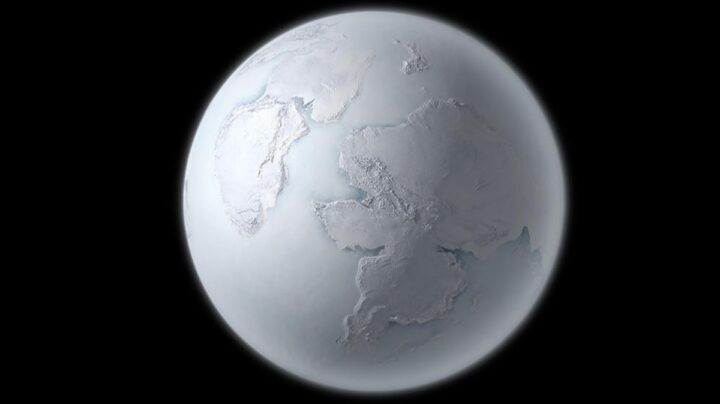Il y a des millions d'années, un nuage de gaz froid aurait pu envahir le système solaire et éteindre le Soleil 4 Illustration de la Terre pendant l'Ère Glaciaire