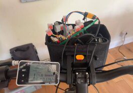 Recycled vape batteries used to charge phone, e-bike