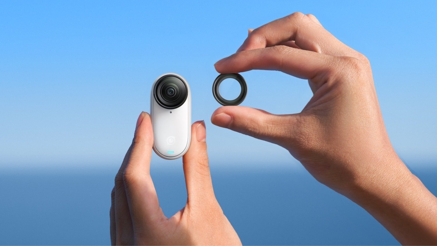 La caméra d'action la plus petite du monde est maintenant encore meilleure: la nouvelle Insta360 GO 3S 4 Insta360 GO 3S avec protecteur de lentilles