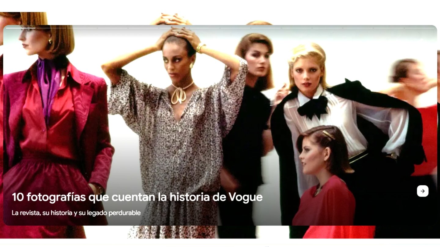 Google et Vogue s'associent pour vous permettre de parcourir l'histoire du magazine mythique à travers 15 000 images 3 Histoires The Vogue Archive