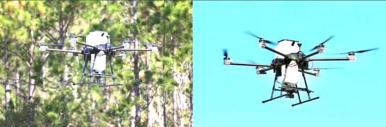 Les drones s'attaquent au problème des moustiques en Floride 1 Drones are biting back against Florida