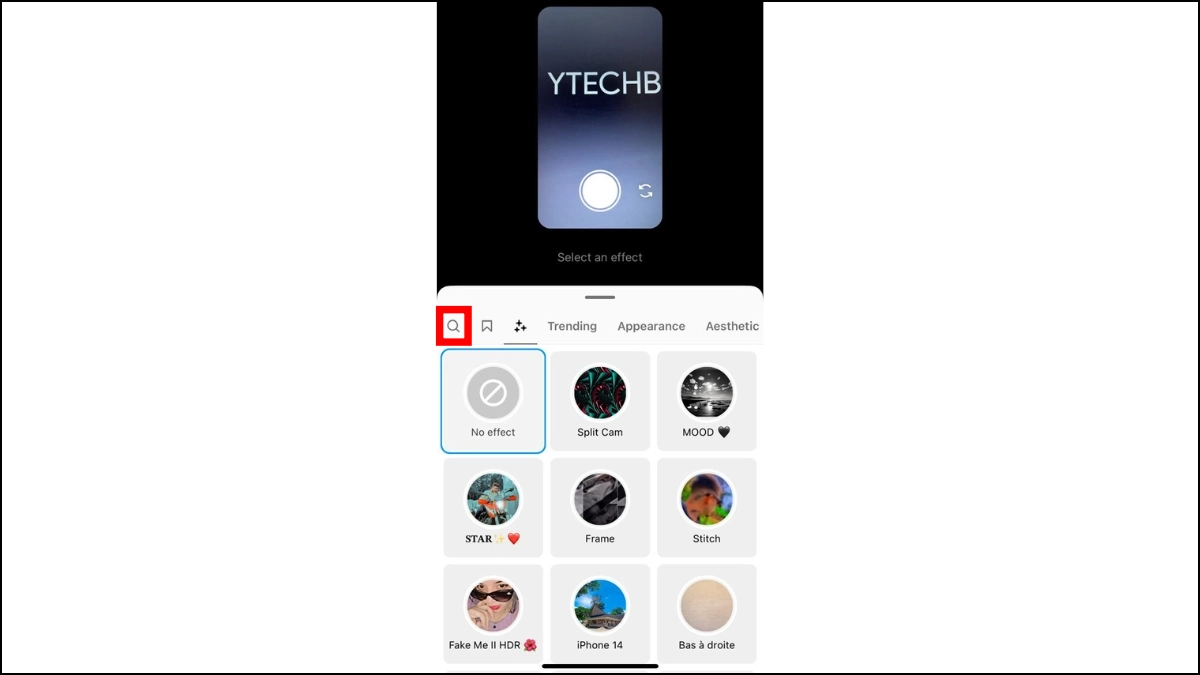 Comment rechercher des filtres sur Instagram 4 Comment rechercher manuellement des filtres sur Instagram et parcourir les effets par catégories?