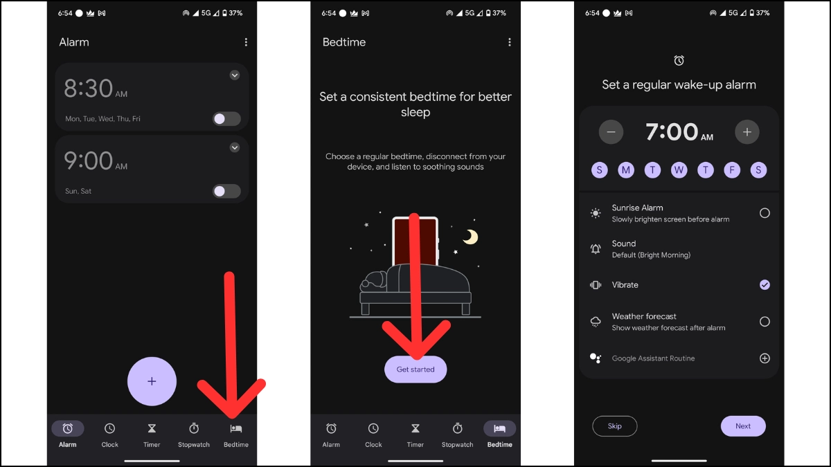 Comment utiliser le mode Dodo sur d'autres téléphones Android? [en utilisant l'application Google Clock]
