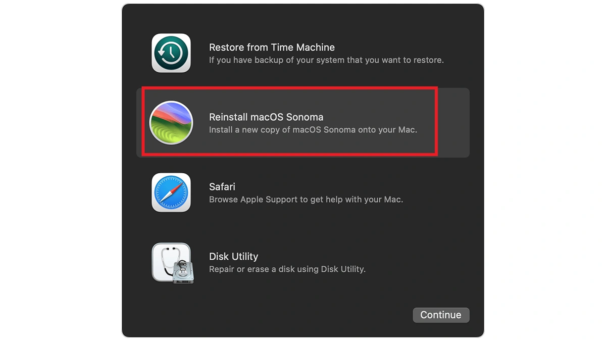 Comment rétrograder vers macOS 15 Sequoia