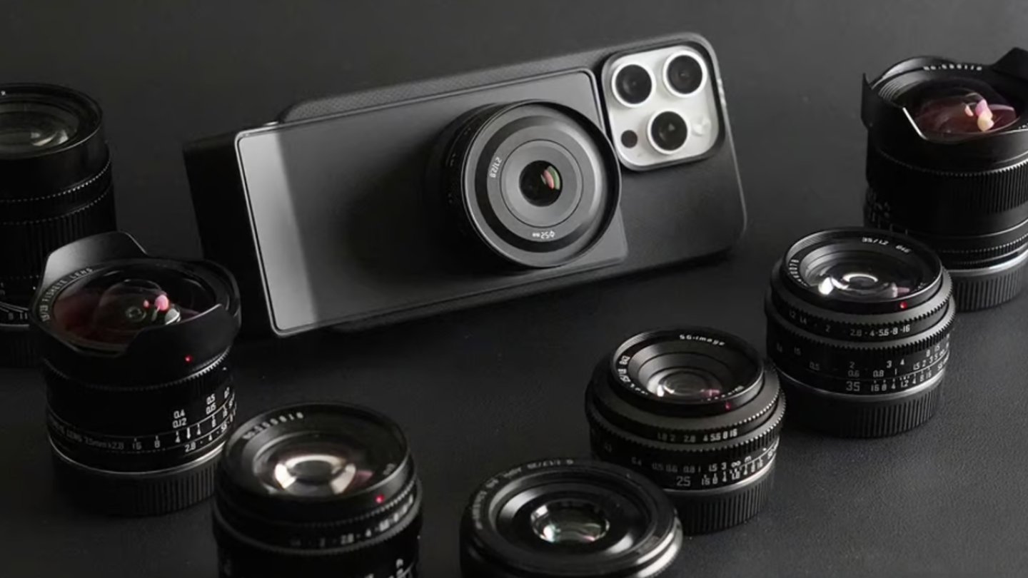 Cet accessoire transforme n'importe quel téléphone en appareil photo professionnel: il est compatible avec MagSafe et Qi 3 SwitchLens con lentes compatibles