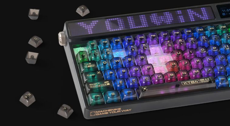 Ce clavier mécanique à double écran dépasse l'objectif de Kickstarter en 14 minutes 1 Dual-screen mechanical keyboard smashes Kickstarter goal in 14 minutes