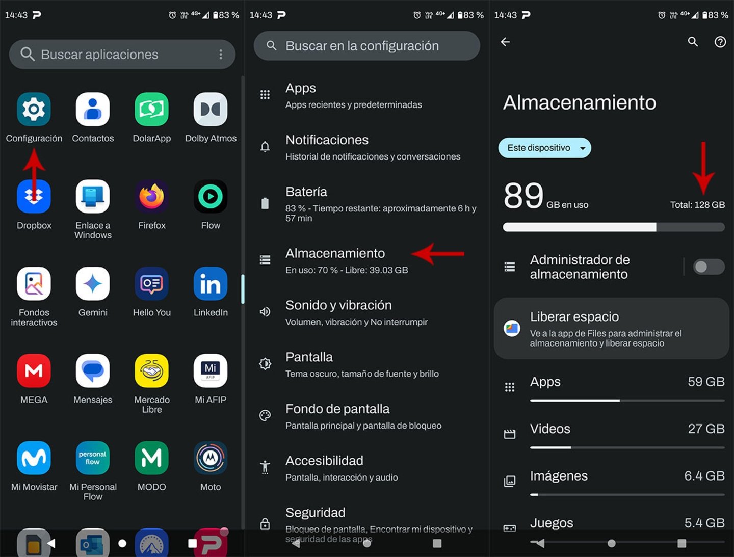 Comment savoir combien de stockage votre téléphone mobile a et combien vous en avez besoin 3 Savoir combien de stockage a mon téléphone Android