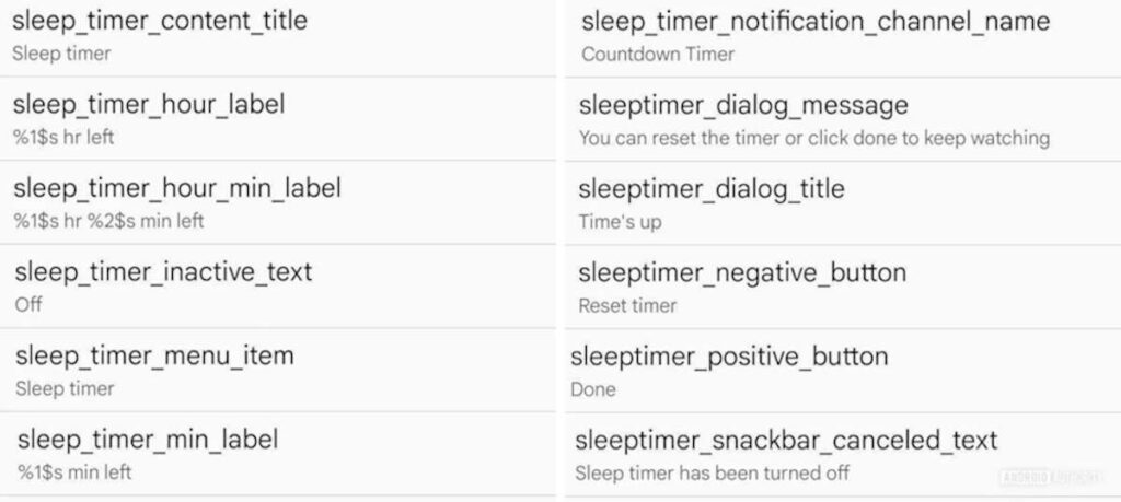 YouTube Google vidéos de sommeil temporisateur