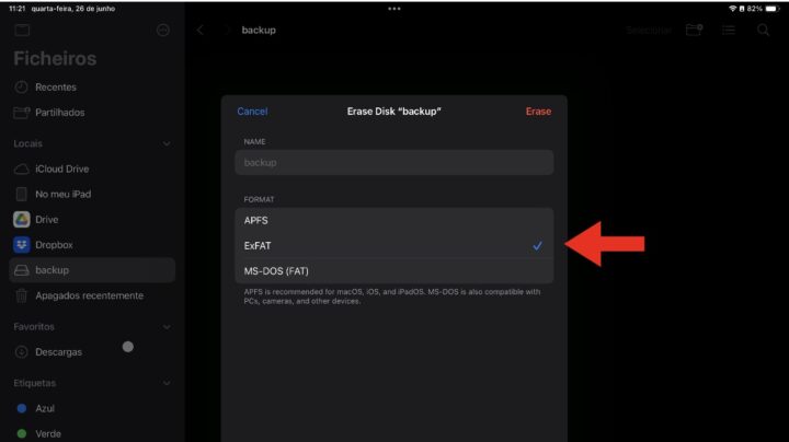 iPadOS 18 permet enfin de formater des unités externes dans l'application Fichiers 6 1719417752 109 iPadOS 18 permet enfin de formater des unites externes dans