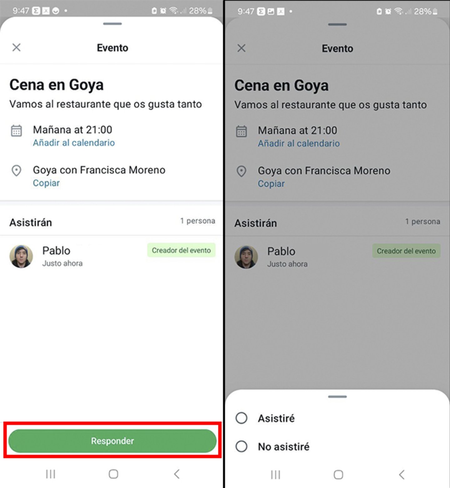 WhatsApp lance une nouveauté utile qui vous facilitera l'organisation de rencontres: les événements 4 Comment créer un événement sur WhatsApp