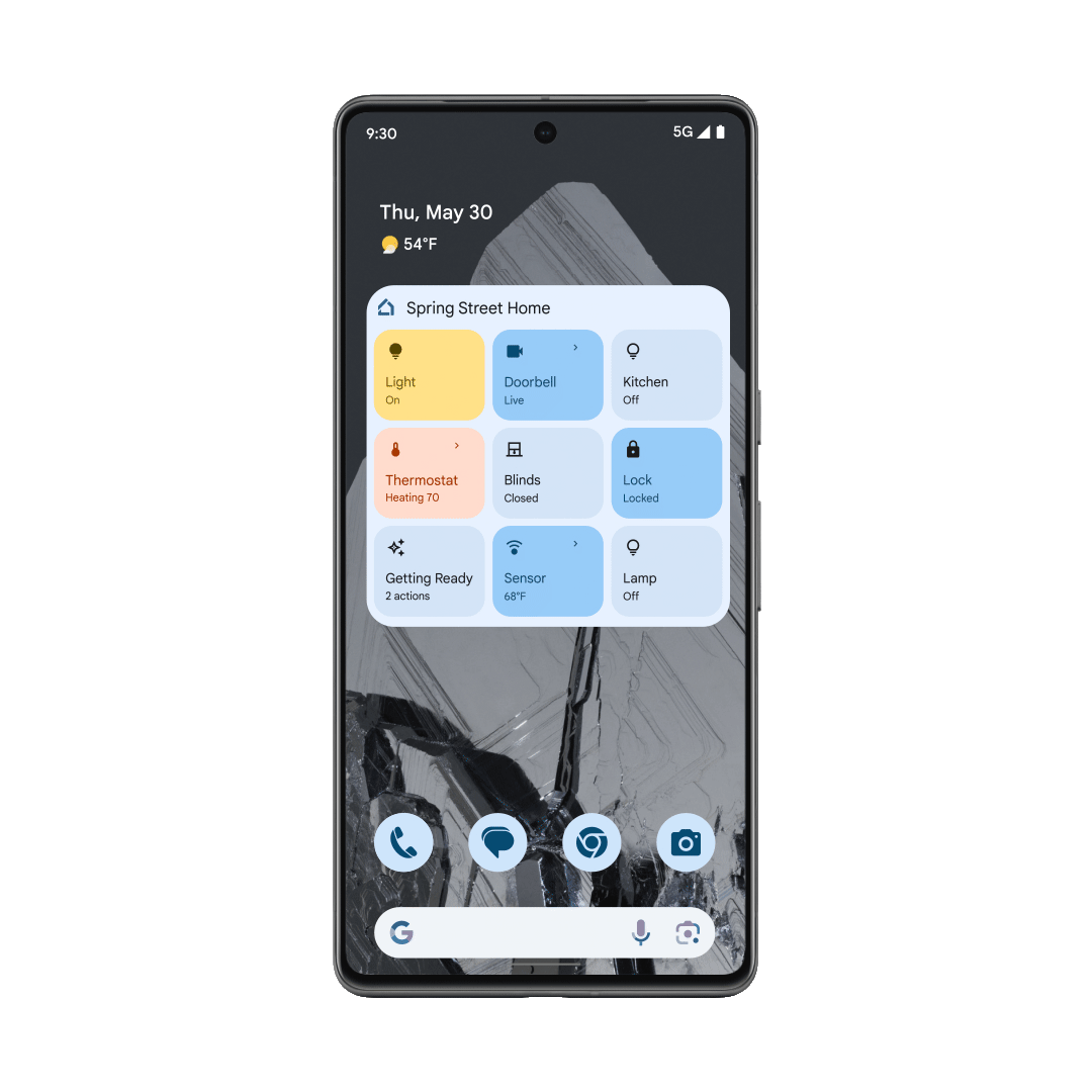 7 nouvelles fonctionnalités utiles qui arriveront bientôt sur votre téléphone Android 3 Nouveau widget Google Home