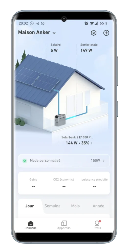 TEST Anker SOLIX Solarbank 2 Pro: Le meilleure kit énergie solaire en autoconsommation ? 58 Anker Solix Solarbank 2 Pro Application System