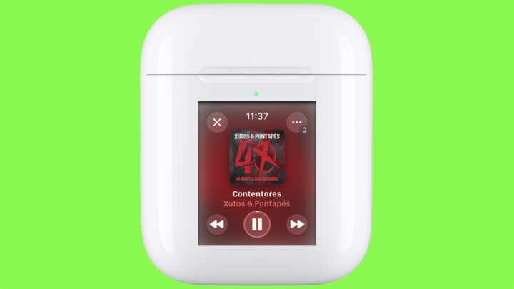 Apple brevète un nouveau design AirPods avec écran intégré sur le boîtier 2 Apple brevete nouveau design des AirPods avec ecran integre sur