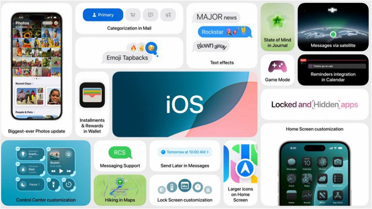 Apple présente iOS 18: toutes les nouveautés et quand la nouvelle version sera disponible sur l'iPhone 2 Apple présente iOS 18 : toutes les nouveautés et quand la nouvelle version pourra être téléchargée sur l'iPhone