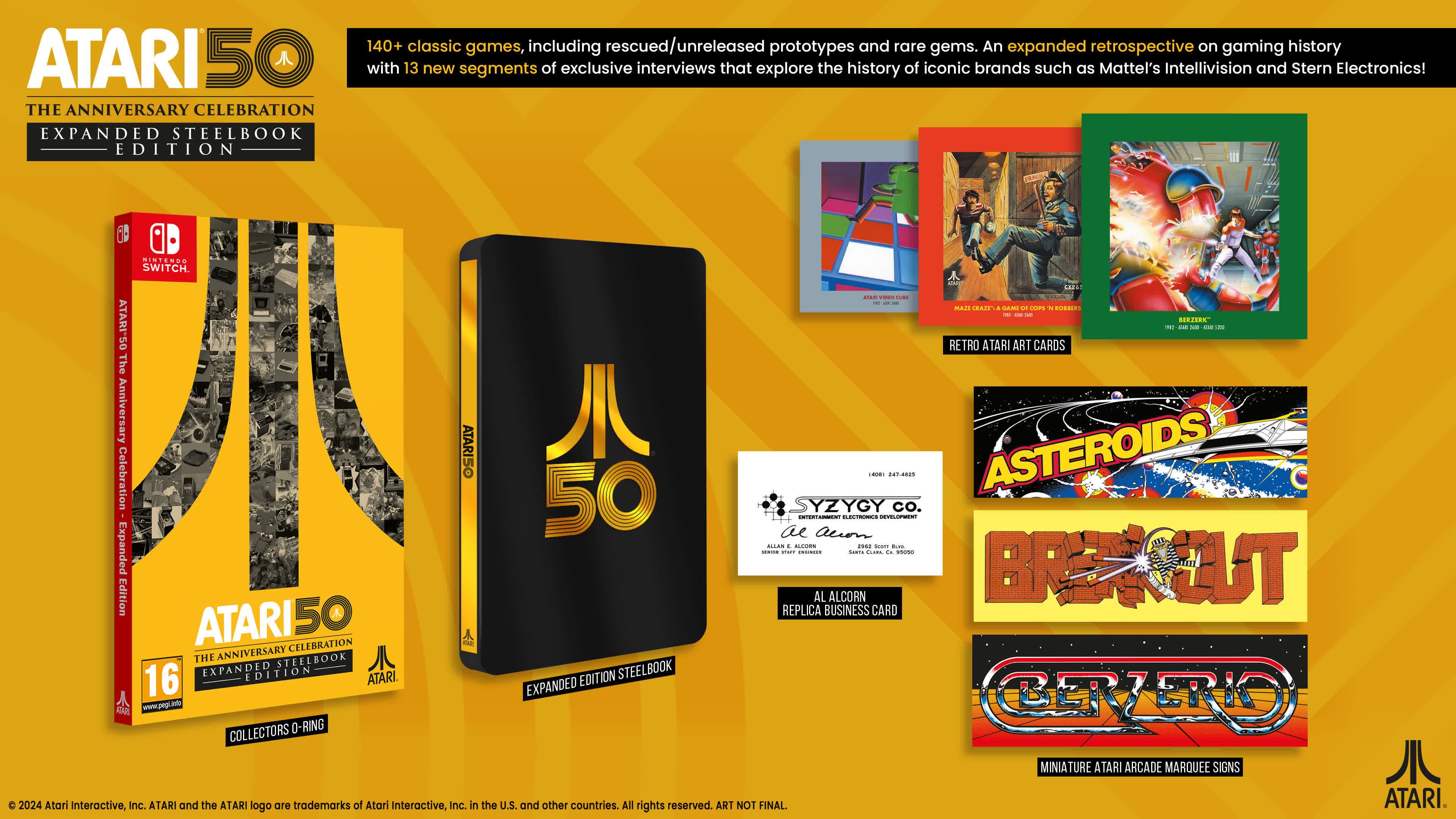 Atari déterre 39 autres classiques rétro pour une compilation de jeux pour son 50e anniversaire 2 Atari deterre 39 autres classiques retro pour une compilation de
