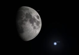 Stasera il magnifico “bacio” tra la Luna e la stella Spica: sarà visibile a occhio nudo