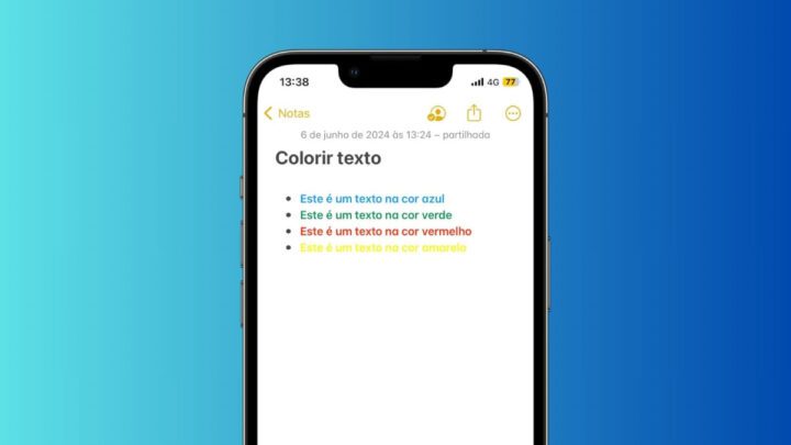 Comment colorier le texte dans l'application Notes de l'iPhone 2 Comment colorier le texte dans l'application Notes de l'iPhone
