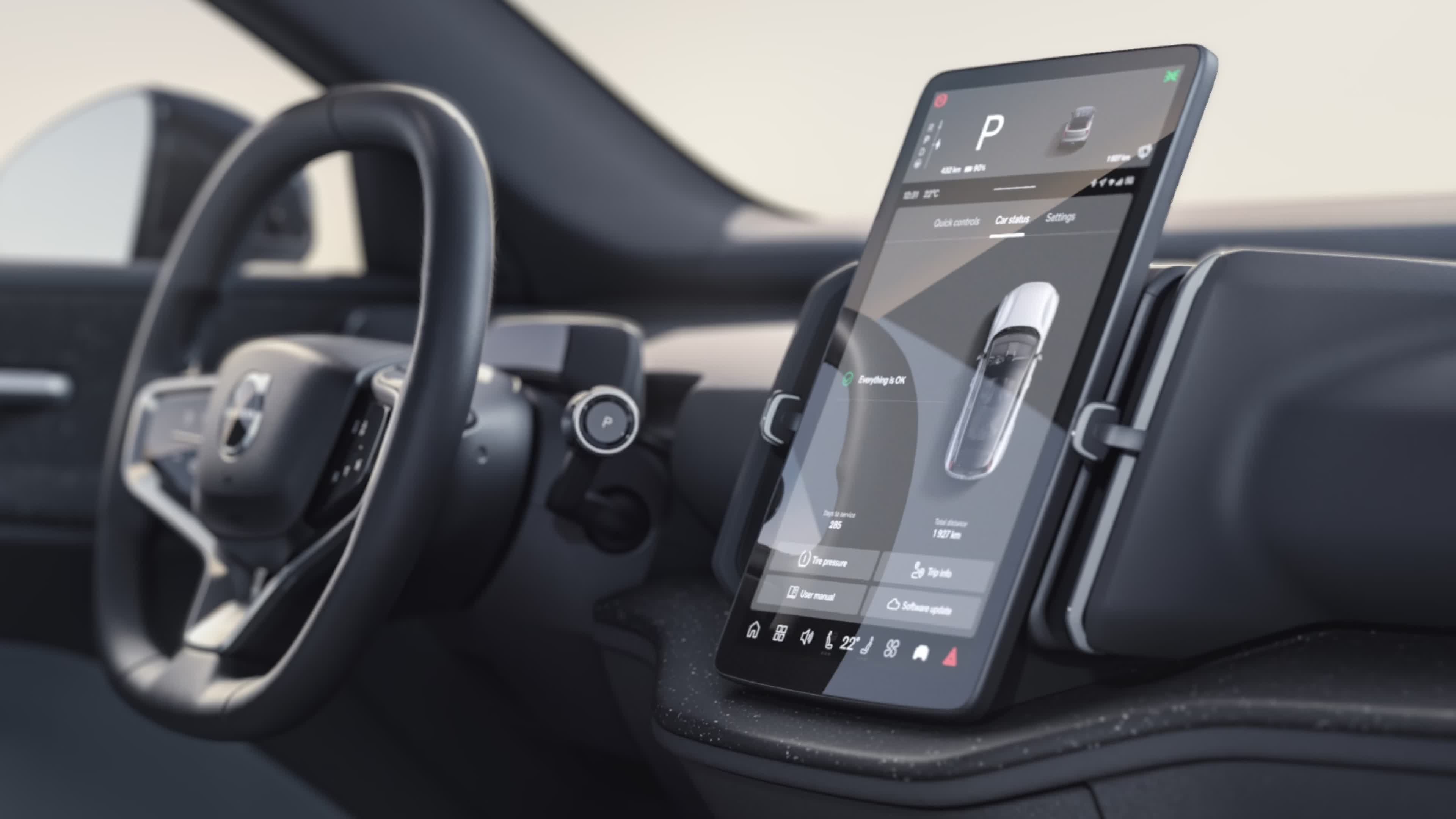 Crossovers Volvo EX30 rappelés en raison d'un problème d'affichage qui cache le compteur de vitesse 2 Crossovers Volvo EX30 rappeles en raison dun probleme daffichage qui