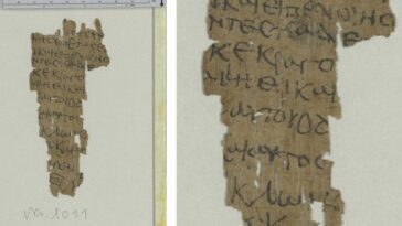 Découvert un ancien papyrus qui décrit un miracle de Jésus enfant 27 Crédit: Bibliothèque d'État et universitaire de Hambourg